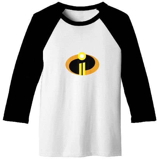 Disney Pixar Incredibles 2 Logo Graphic TShirt Baseball Tees