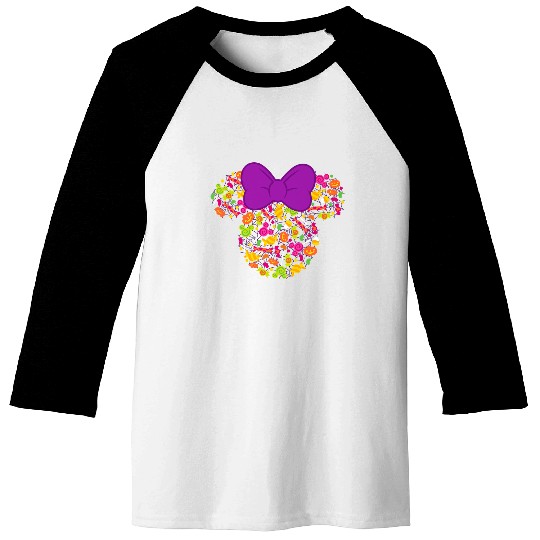 Disney Minnie Mouse Icon Candy Halloween Premium T-Shirt Baseball Tees