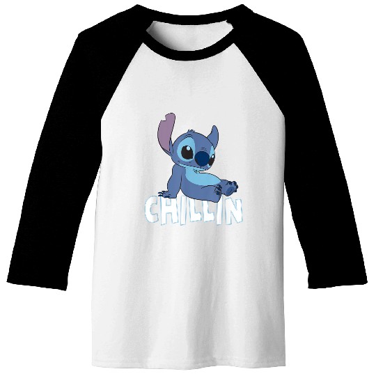 Disney Lilo Stitch Chillin With Stitch Baseball Tees
