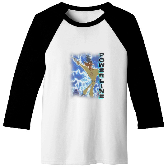 Disney A Goofy Movie Powerline Electrifying Dance Poster Baseball Tees