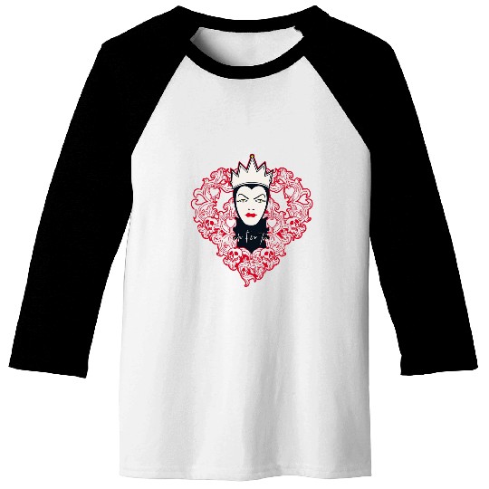 Disney Villains Evil Queen So Much For True Love Valentine’s Baseball Tees