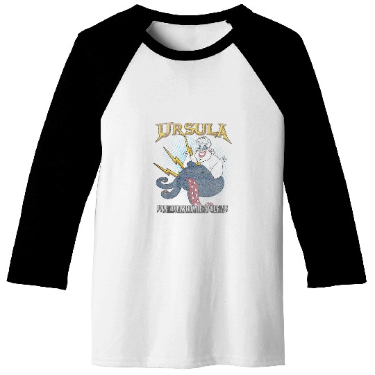 Disney Little Mermaid Ursula Quote Portrait Baseball Tees