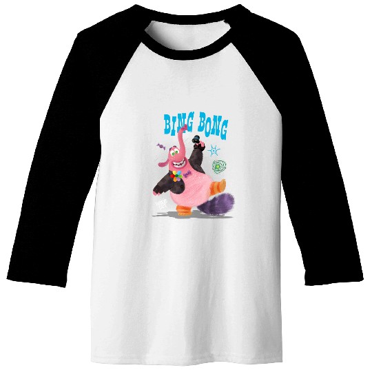 Disney Pixar Inside Out Bing Bong Dancing  Portrait Baseball Tees