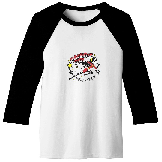 Disney Pixar The Incredibles Violet Invisible Gi Baseball Tees
