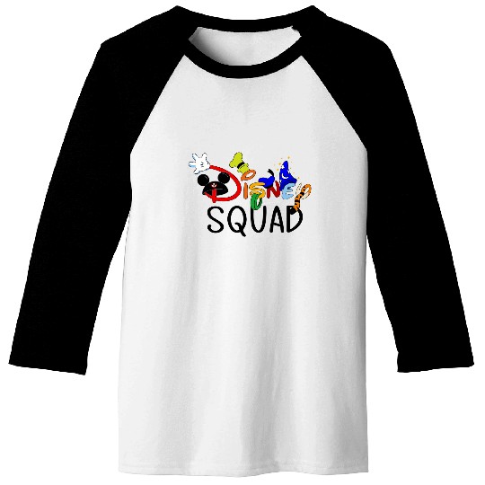 Disney Squad Baseball Tees, Disney Trip Baseball Tees