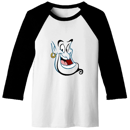 Disney Aladdin Genie Big Face Costume Baseball Tees