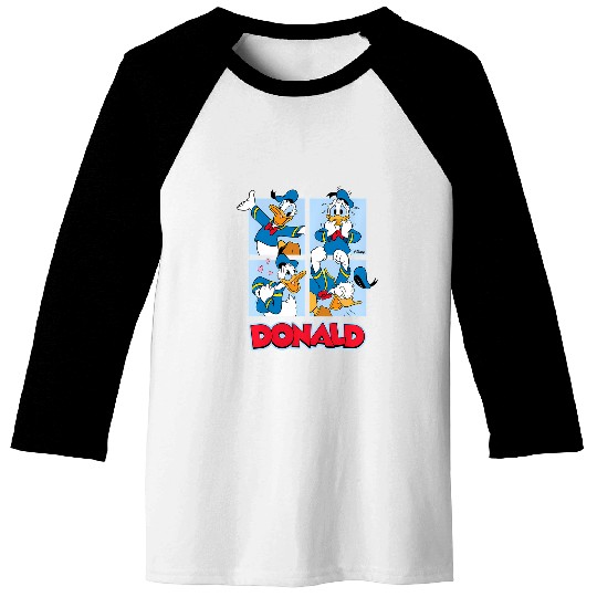 Disney - Donald Duck Grid Baseball Tees