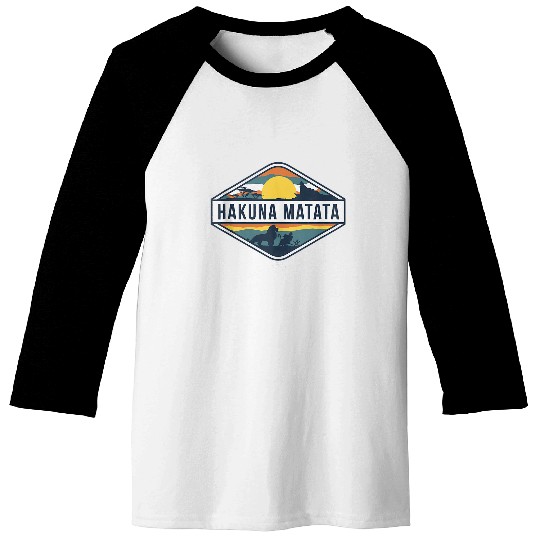 Disney The Lion King Hakuna Matata Diamond Logo Baseball Tees