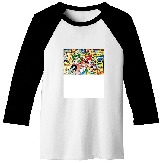 Disney Comics TShirt Baseball Tees