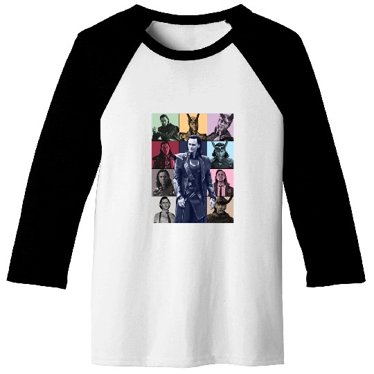 loki eras tour Baseball Tees