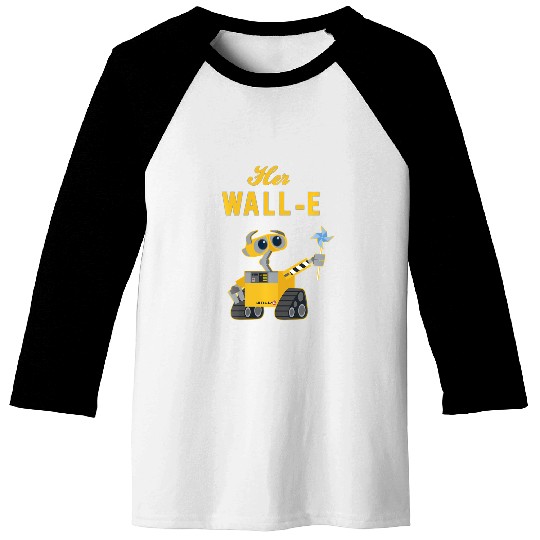 Disney Pixar Wall-E Her Wall-E Couples Baseball Tees