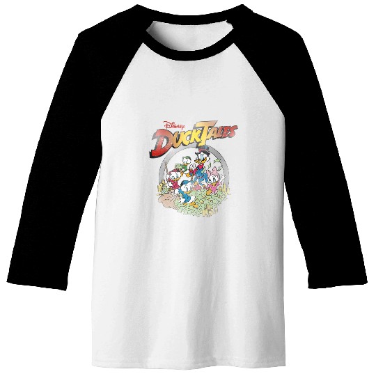 Disney Ducktales Money Baseball Tees