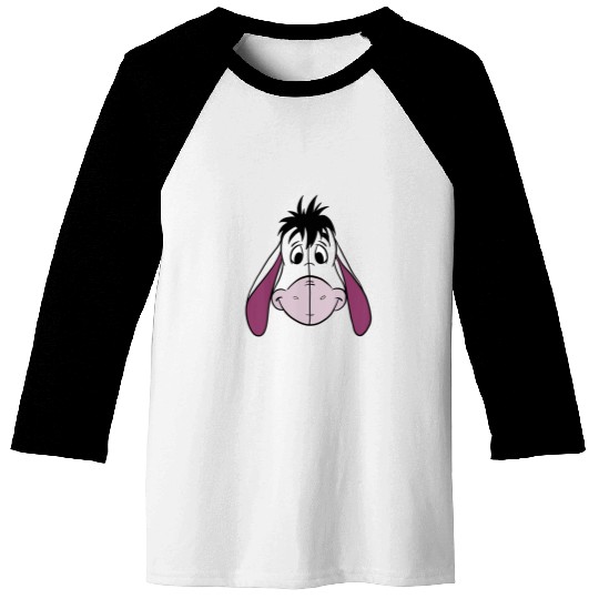Disney Winnie The Pooh Eeyore Large Face Baseball Tees