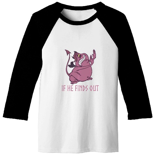 Disney Hercules Pain If He Finds Out Quote Baseball Tees