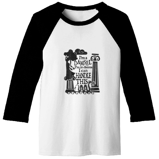 Disney Hercules Meg Damsel Retro Quote Poster Baseball Tees