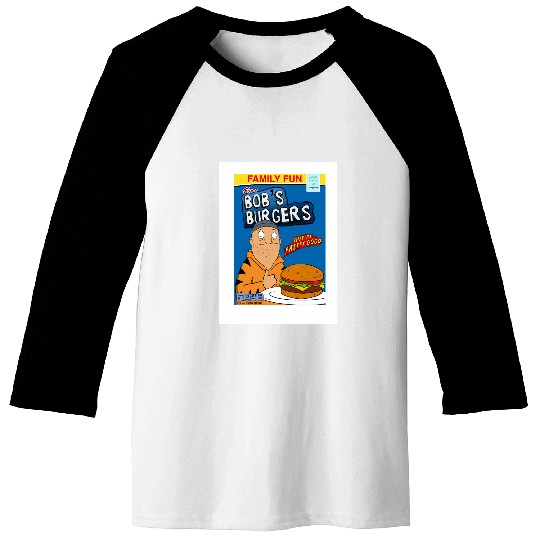 Bobs Burgers cereal Baseball Tees