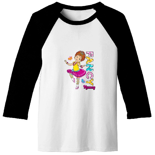 Disney Fancy Nancy Dancing with Nancy Baseball Tees