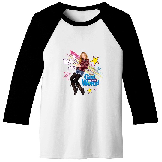Disney Channel Girl Meets World Maya Hart Character Art Baseball Tees