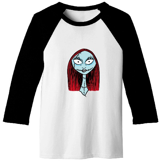 Disney The Nightmare Before Christmas Sally Big Face Baseball Tees