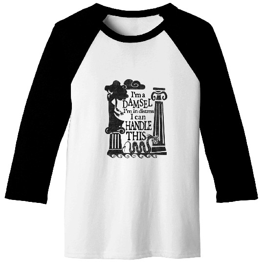 Disney Hercules Meg Damsel Retro Quote Poster Baseball Tees