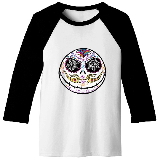 Disneyss The Nightmare Before Christmas Jack Sugar Skull Baseball Tees