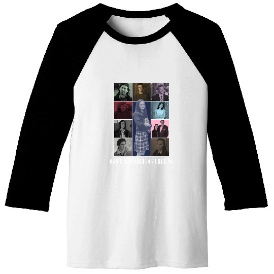 Gilmore Girls Eras Tour Poster (White Print) Baseball Tees