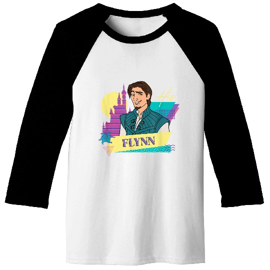Disneyss Tangled Retro 90s Couples Matching His Flynn Rider Baseball Tees