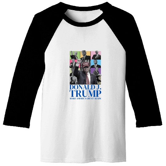 Get Your Trump Era Funny Trump Eras Tour "Make America Great Again " Baseball Tees