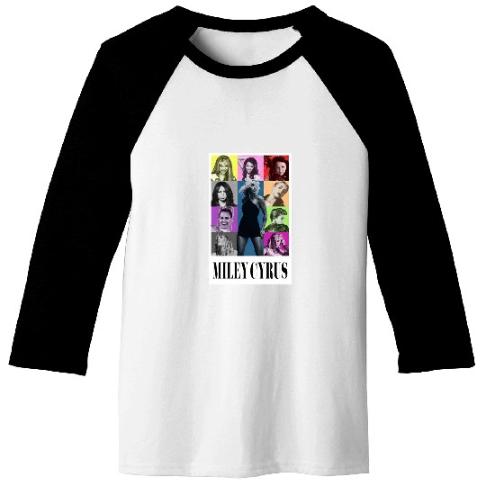 Miley Cyrus Eras Tour Shirt Flowers Baseball Tees