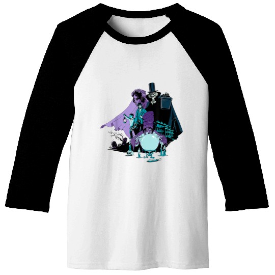 Disneyss Haunted Mansion Movie Hatbox Ghosts Bride Harriet Ben Baseball Tees