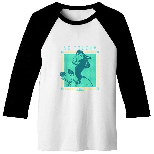 Disneyss The Emperor New Groove Llama No Touchy Baseball Tees