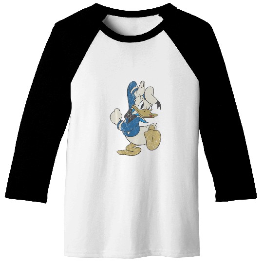 Disney - Vintage Angry Donald Duck Hat Baseball Tees