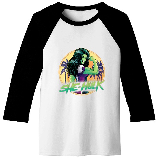 Marvels Studios She hulk Disneyss Plus Flex Baseball Tees