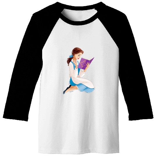 Disney Princess Belle Small Print Baseball Tees