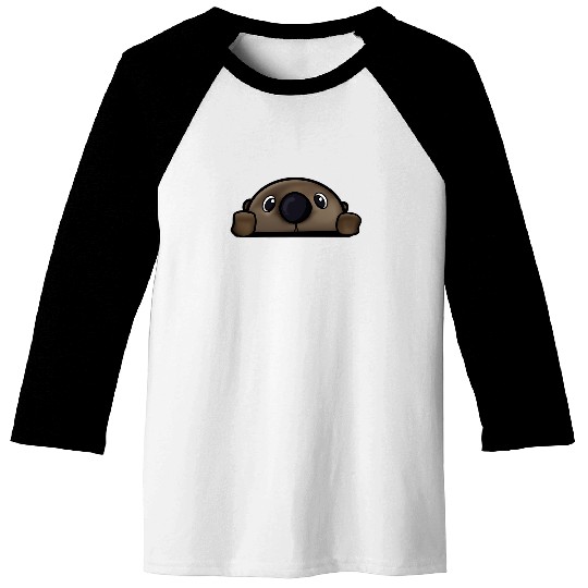 Cute Otter From Finding Nemo Peeker, Disneyss Fan Art, Finding Nemo, Finding Dory Baseball Tees