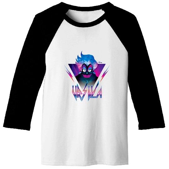 Disneyss Villains Ursula Glam Rock Baseball Tees