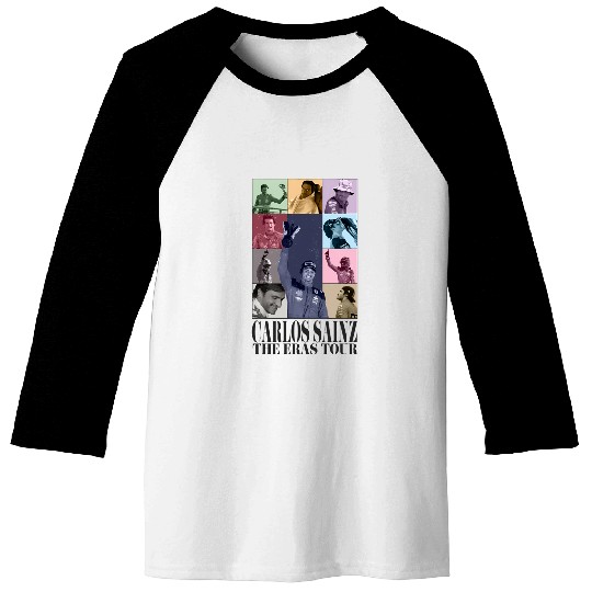 Carlos Sainz Eras Tour  Season V T-Shirt Baseball Tees