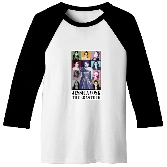 Jessica Vosk Eras Tour Design Baseball Tees