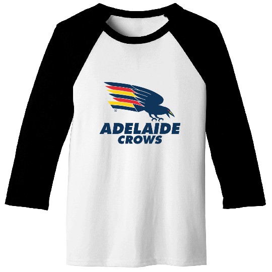 Adelaide Crows Logo Baseball Tees