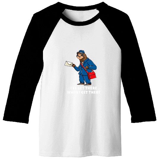 Sloth Postman Baseball Tees