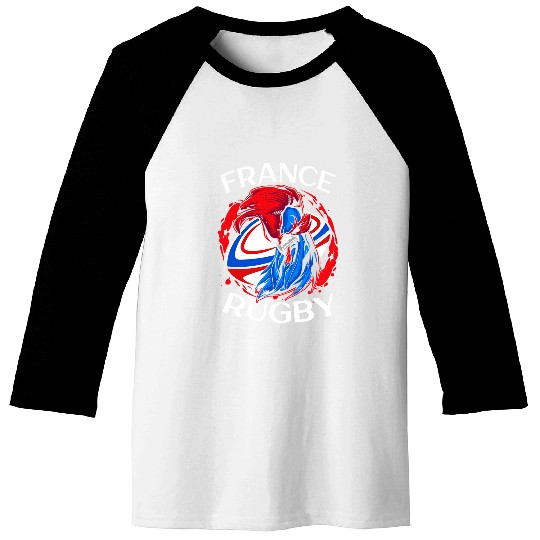 France Rugby Gift Jersey France XV Baseball Tees
