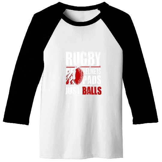 Funny Rugby Gift For A Rugby Player Baseball Tees