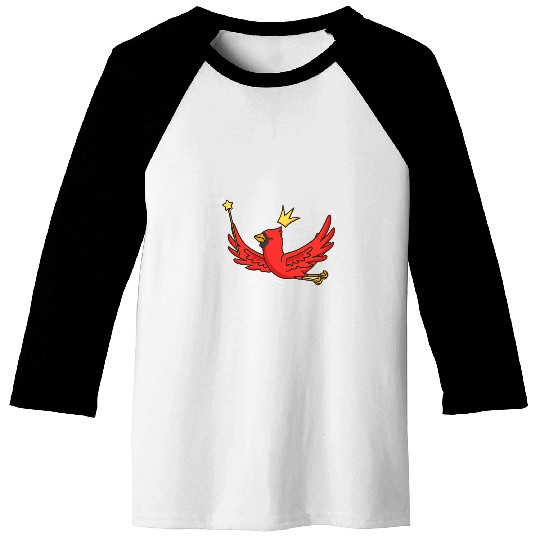 Fairy Northern Cardinal Wildlife Mystical Bird Fairy Lover316 Baseball Tees