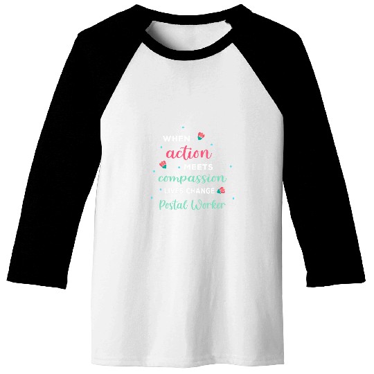 Postal Worker Mailman Mail Post Office 2 Baseball Tees