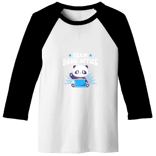 Team homesoffice Computer Remotely Worker Baseball Tees