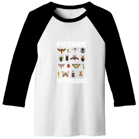 Future Entomologist Costume Bugs Insect Hunter Zoologist 1 Baseball Tees