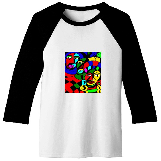 African Art Afrocentric Baseball Tees