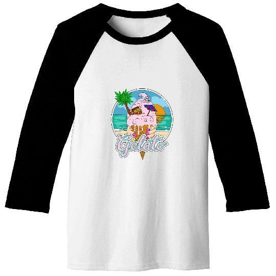 Gelato Graphic Strain Artwork Baseball Tees