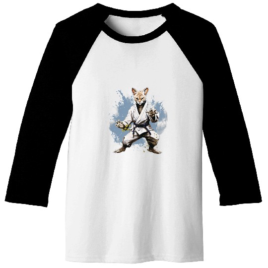 MMA Savannah Cat Karate 2 Baseball Tees