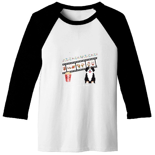 Bernedoodle Bernese Christmas matching pajamas gift idea Baseball Tees